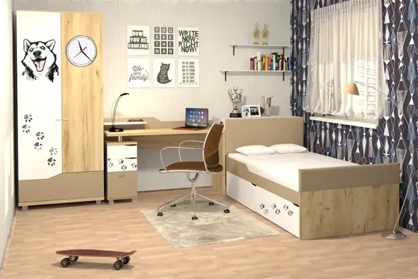 Гарнитур детской мебели Хаски