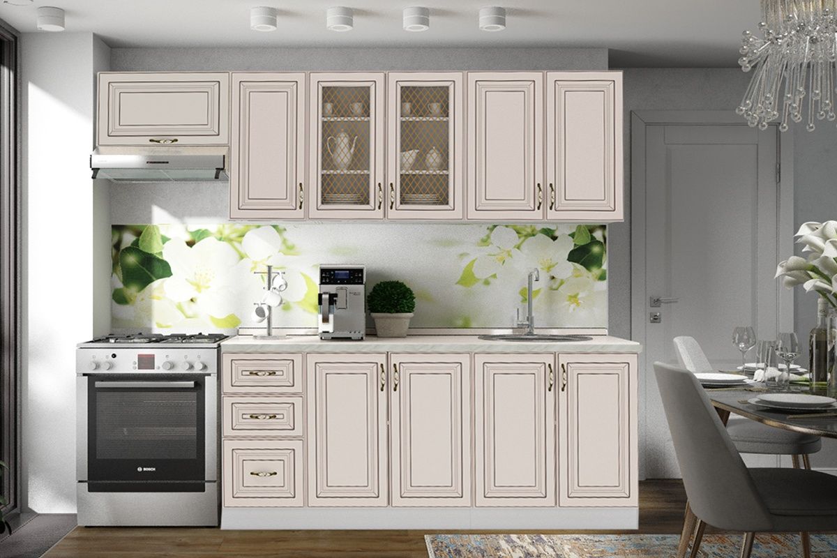 ИМПЕРИЯ Бежевый 2.0м крашенный